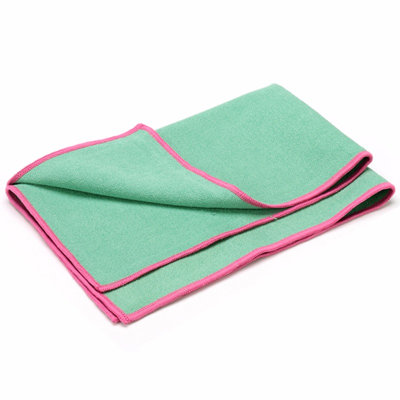 Super Absorbent Non-Slip Microfiber Hot Yoga Towel Mat - 24 x 72