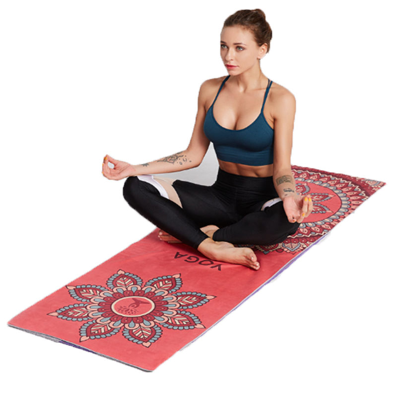 Set Sports Yoga Mat Towel Smoothies Stock Photo 1122014093